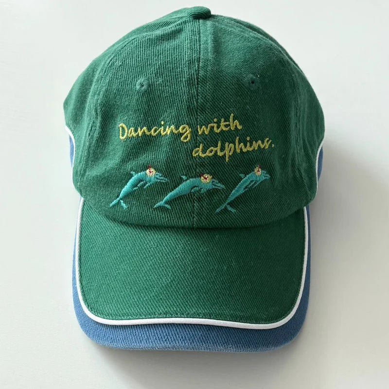 Spicy Dugong - Dancing With Dolphin Cap