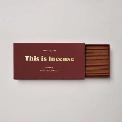 Gentle Habits - This is Incense - Heartfire