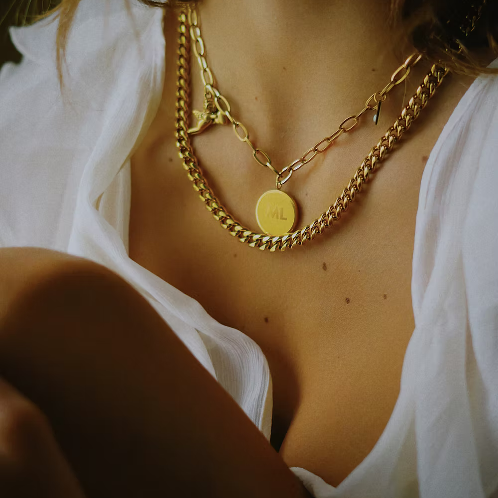 
                      
                        Margaux Lee - Hudson Chain Necklace in Gold
                      
                    