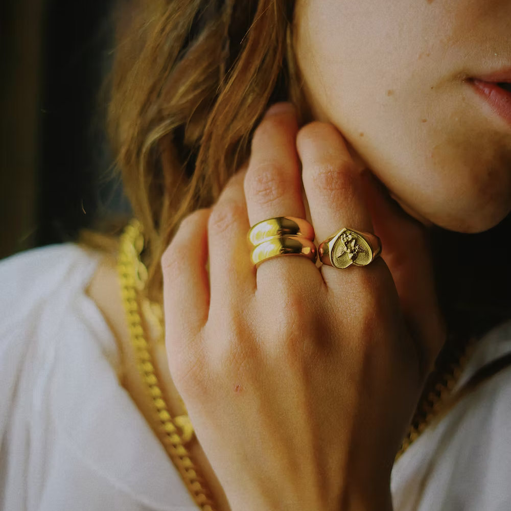 Margaux Lee - Cherub Ring in Gold