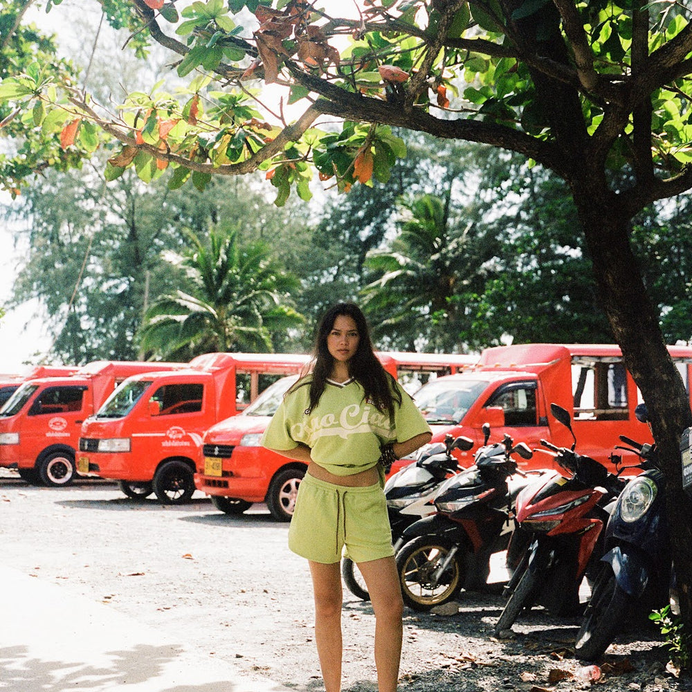 Ciao Ciao Vacation - Enzo Sport Jersey in Lime Green