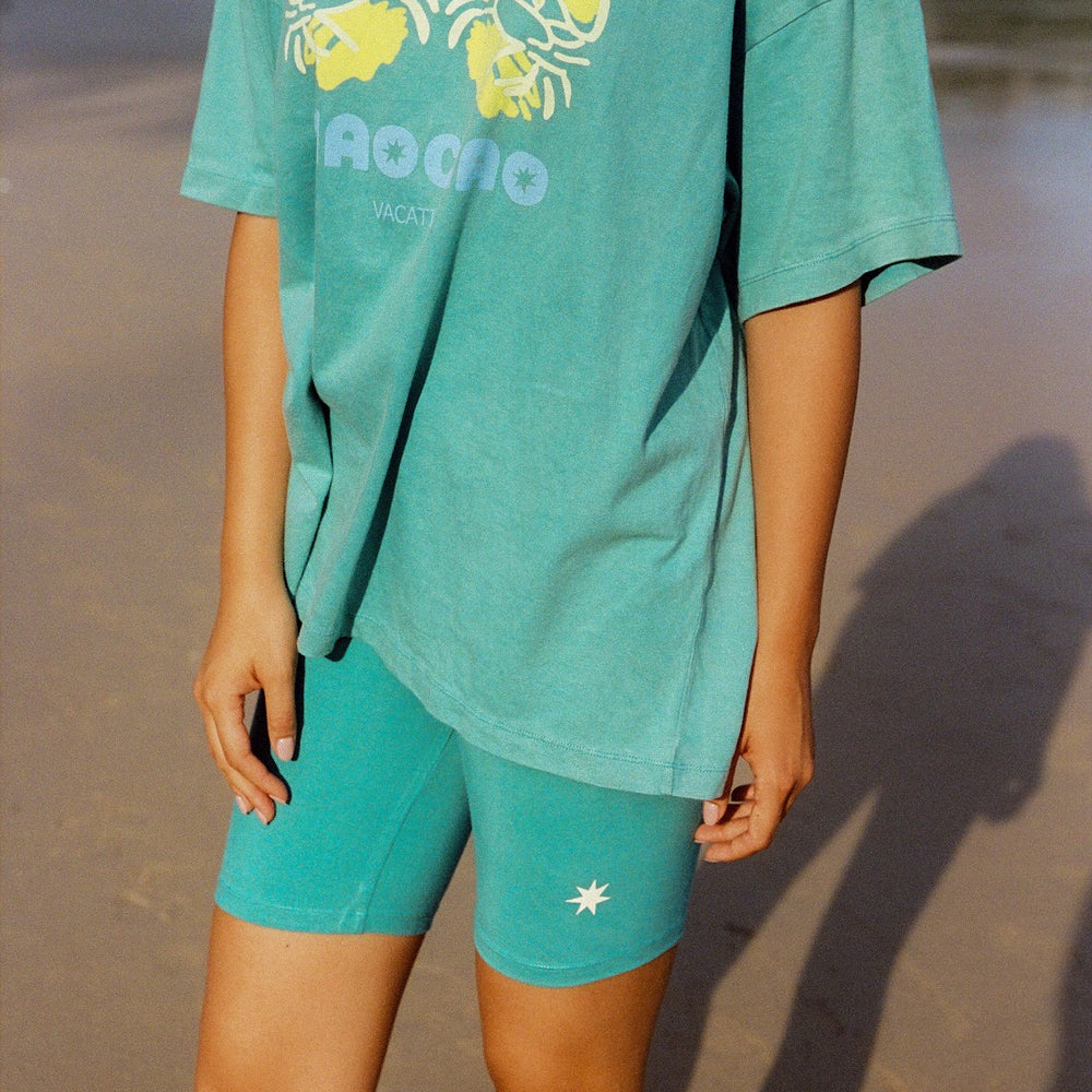 Ciao Ciao Vacation - Crab Core Tee in Coastal Water Blue