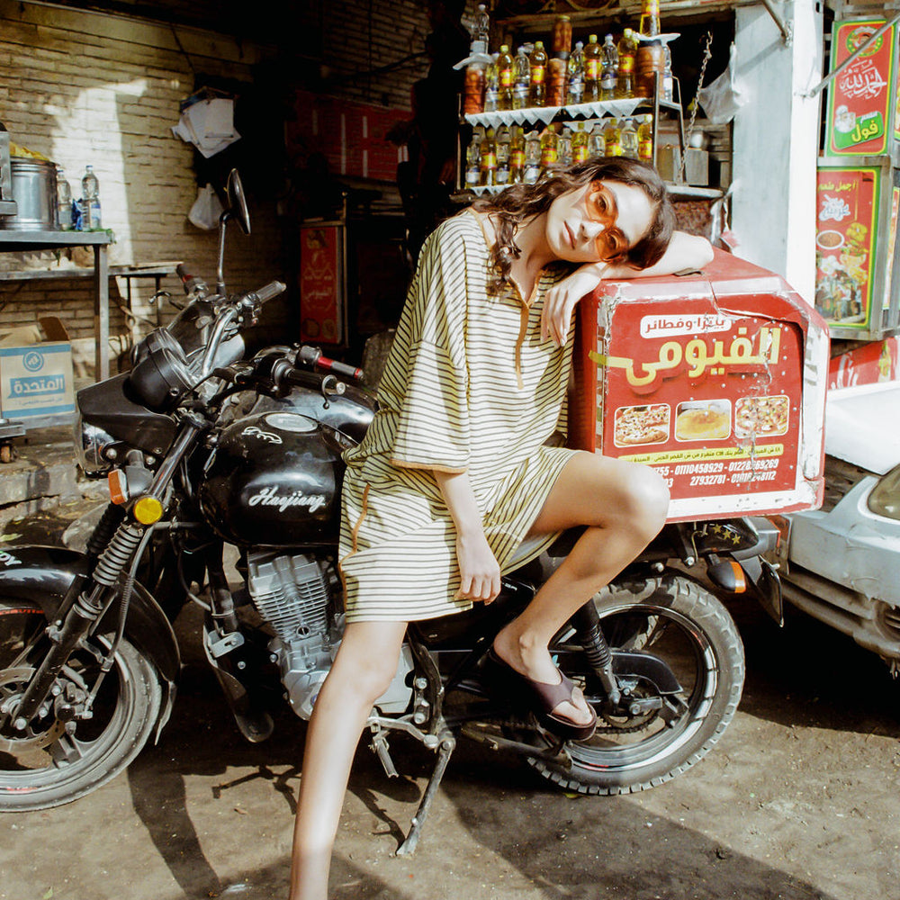 Kinga Csilla - Atlas Stripe Uni Short