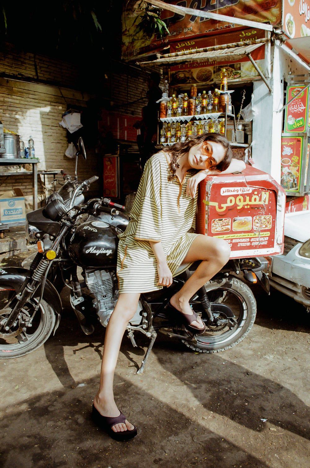 Kinga Csilla - Atlas Stripe Uni Short