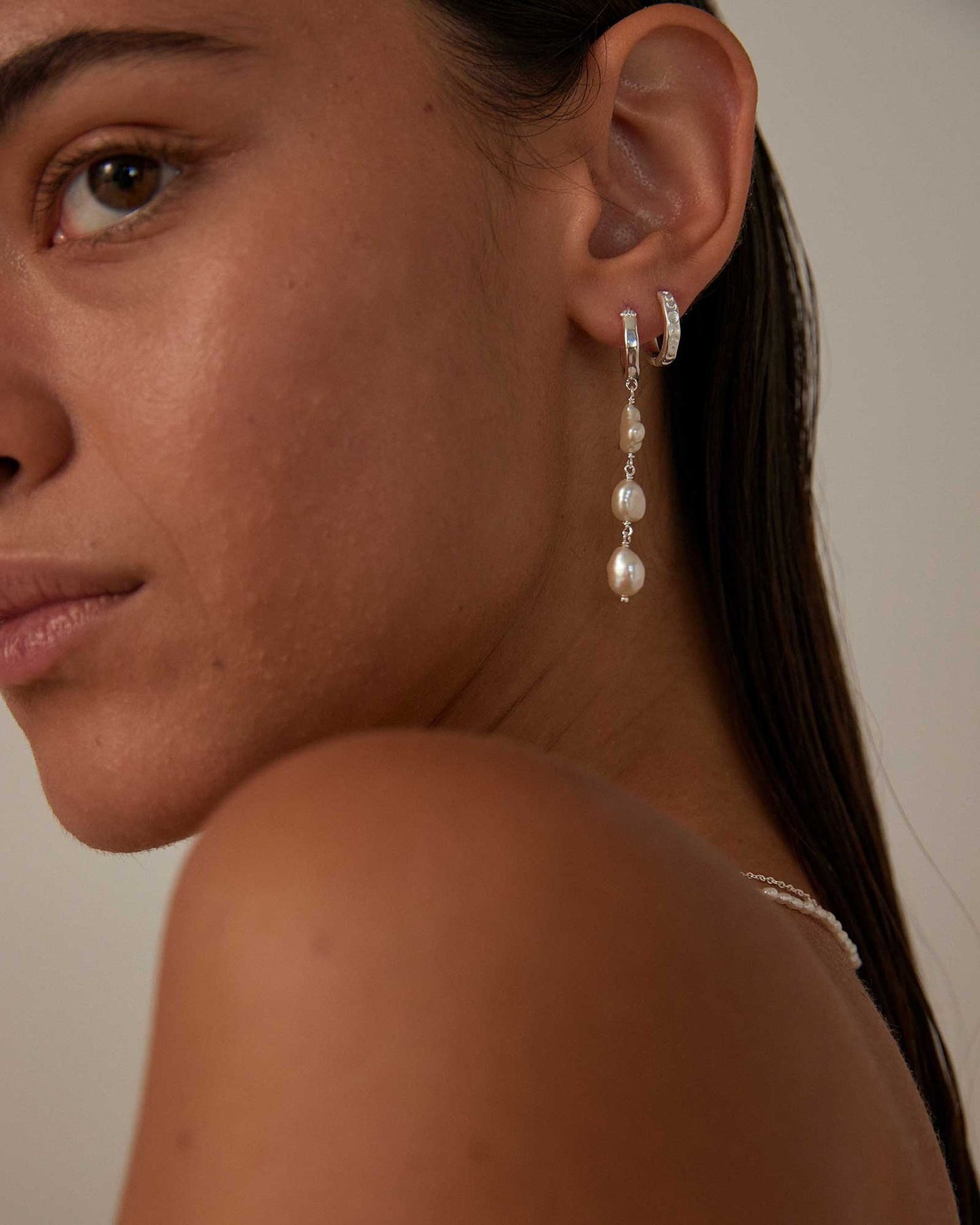 Kirstin Ash - Botanica Hoops in Gold