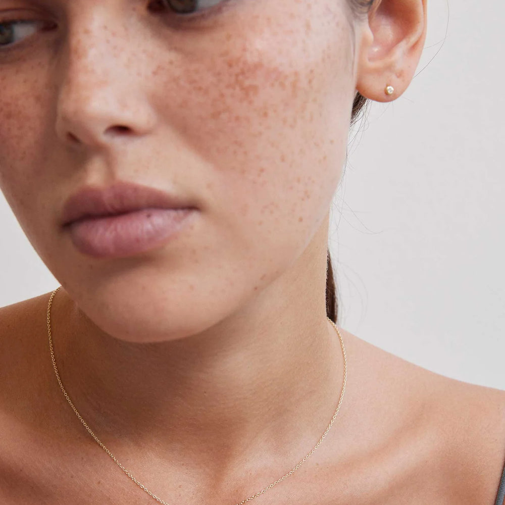 Kirstin Ash - Petite Diamond Studs in 9k Solid Gold
