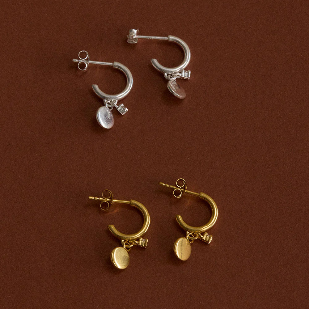 
                      
                        Kirstin Ash - Honour Hoops in Silver
                      
                    