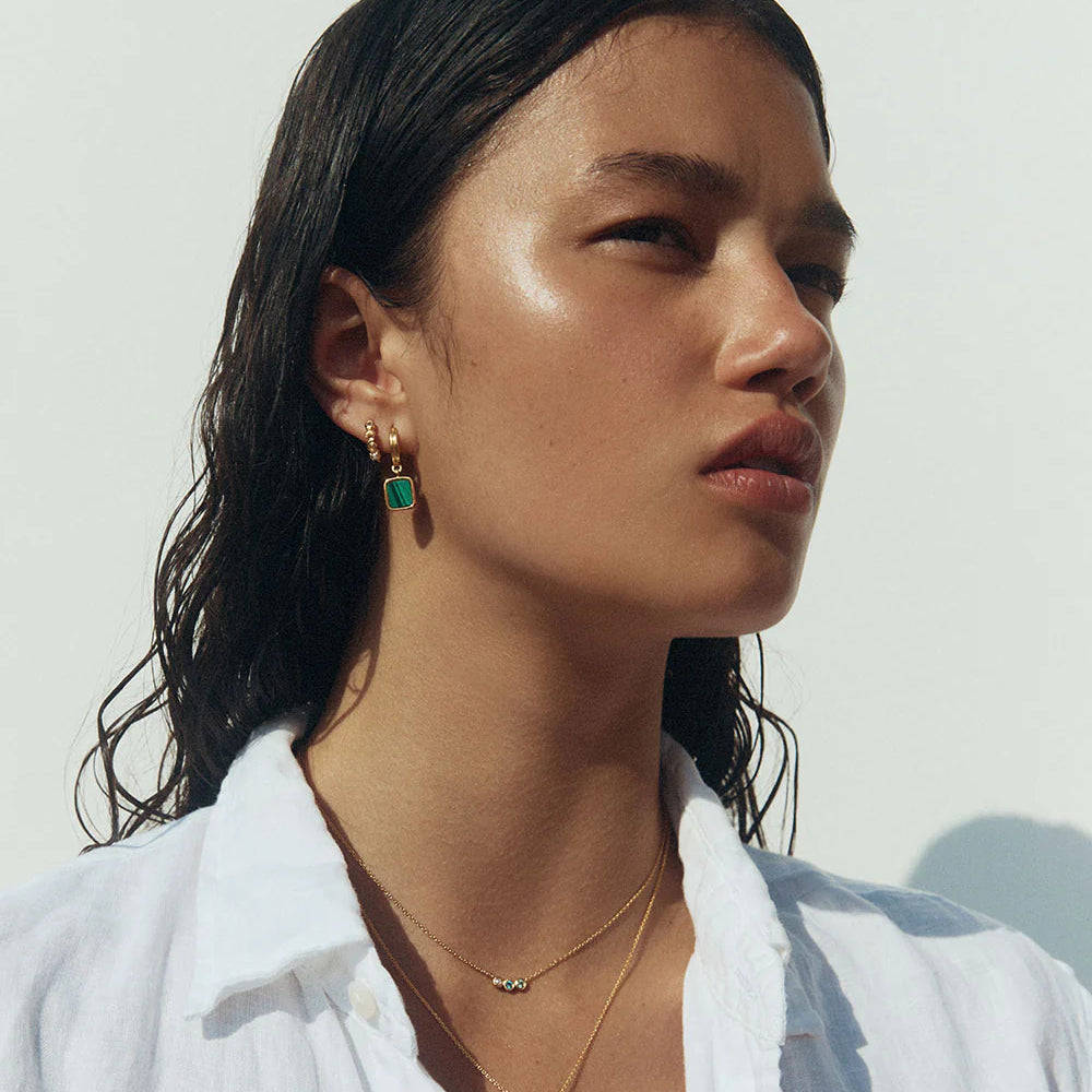 
                      
                        Kirstin Ash - Shoreside Hoops in Gold
                      
                    