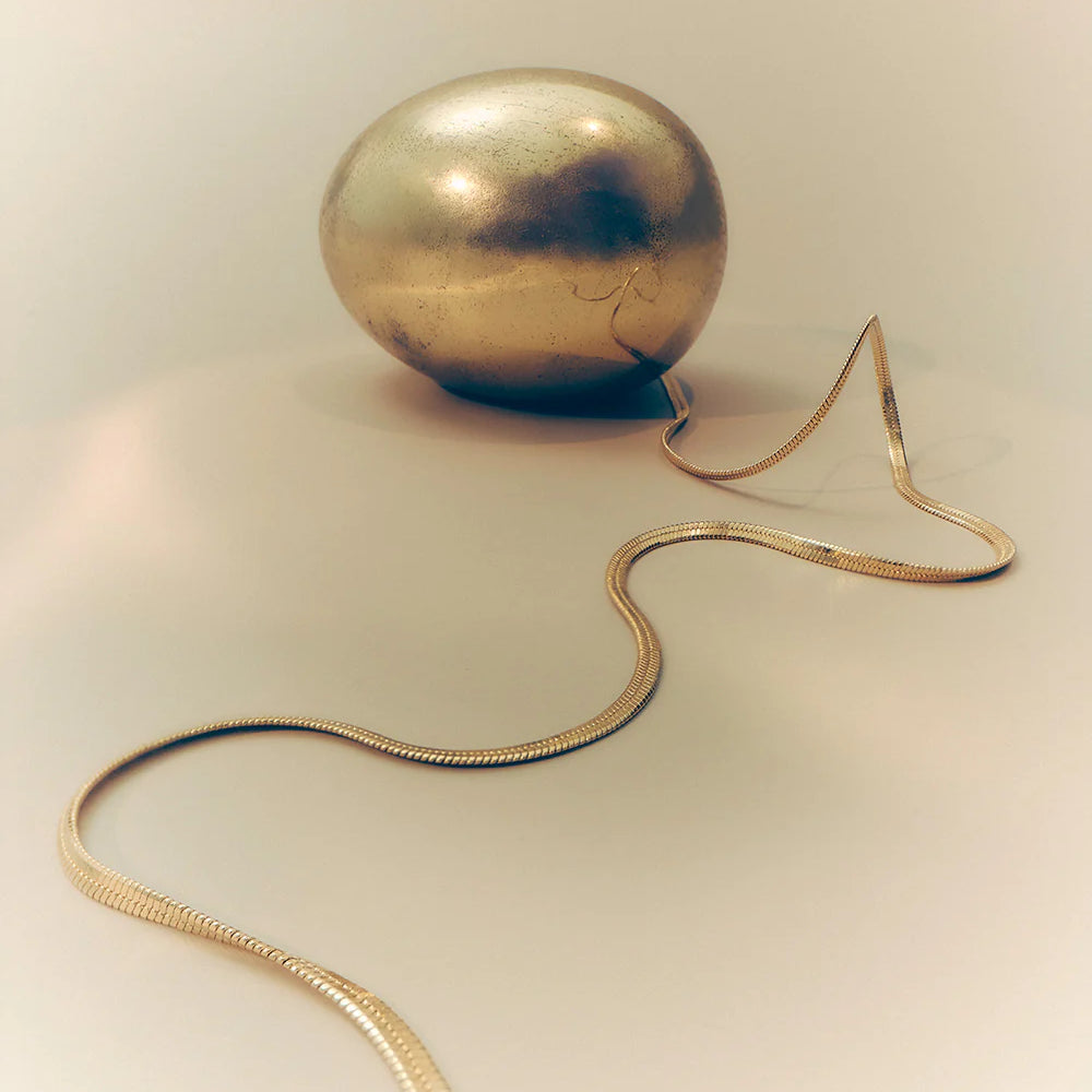 
                      
                        Kirstin Ash - Elemental Herringbone Chain in Gold
                      
                    