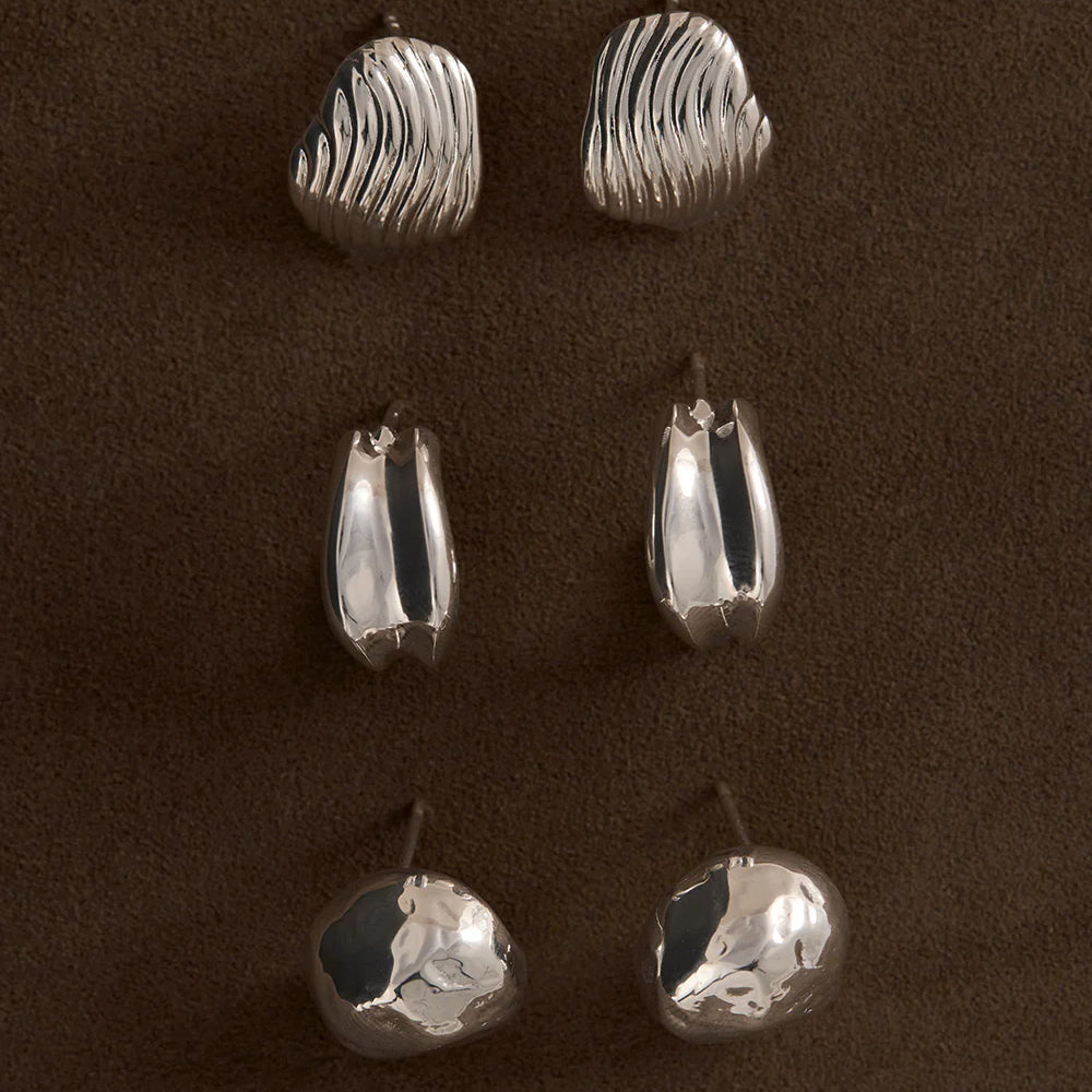 Kirstin Ash - Within Motion Oversized Studs in Silver