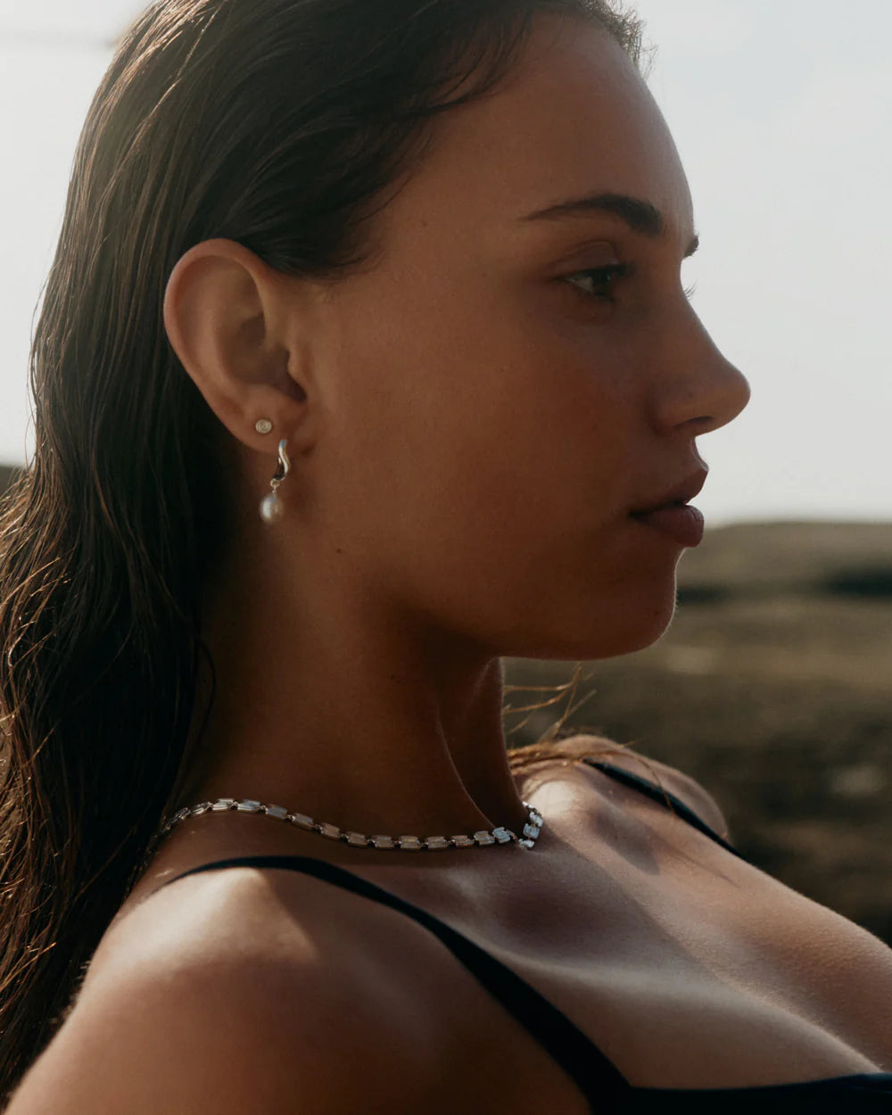 Kirstin Ash - Mondo Necklace in Silver