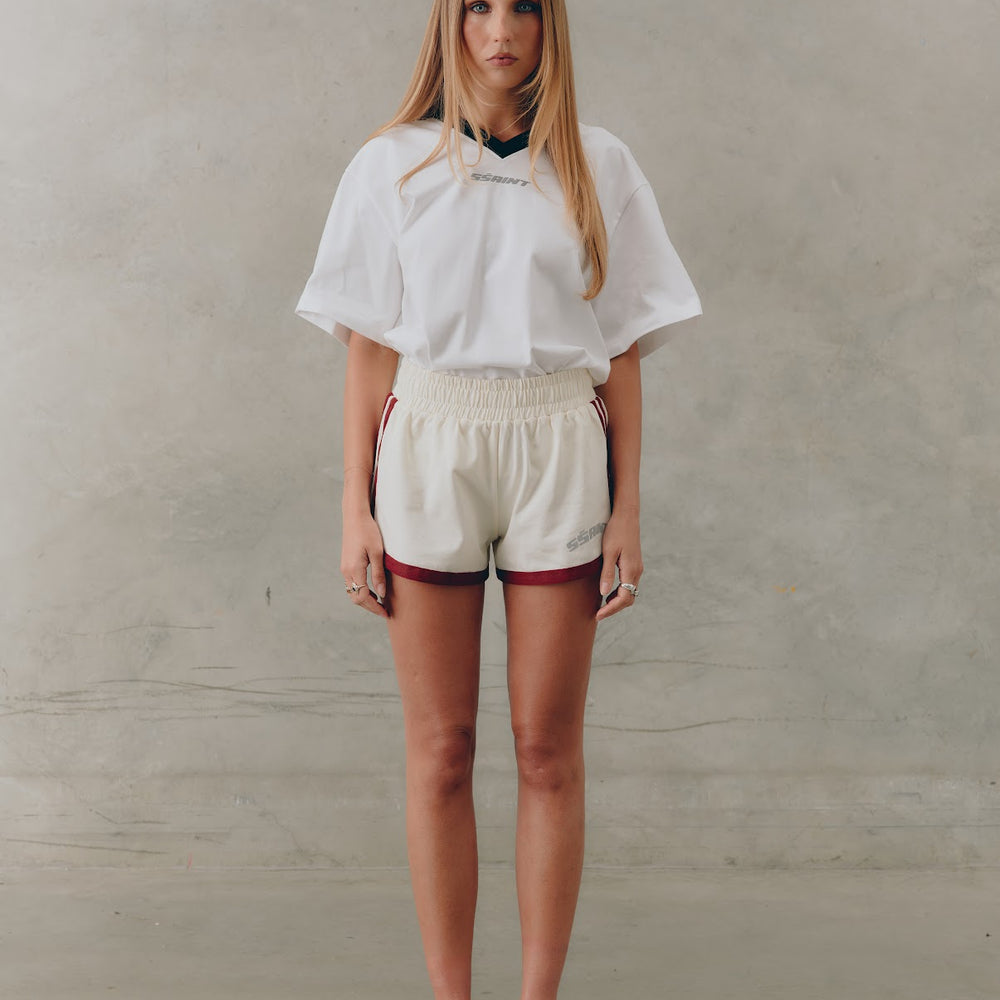 PREORDER SSAINT - Reflective V Shorts in Butter