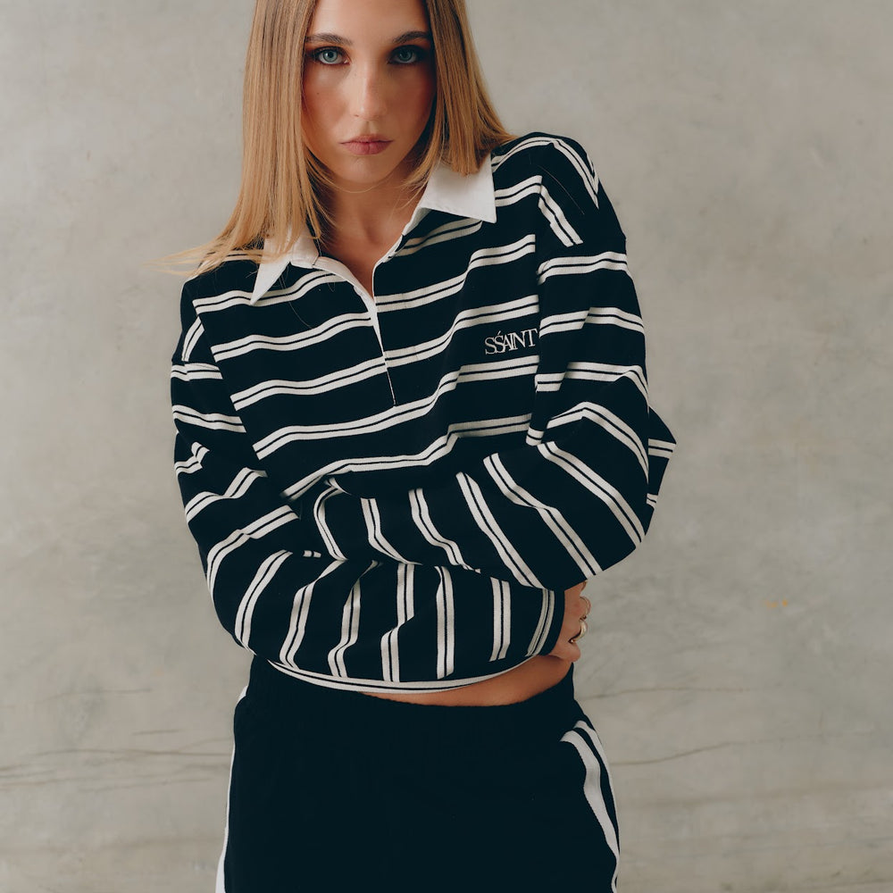 PREORDER SSAINT - Reflective V Shorts in Black