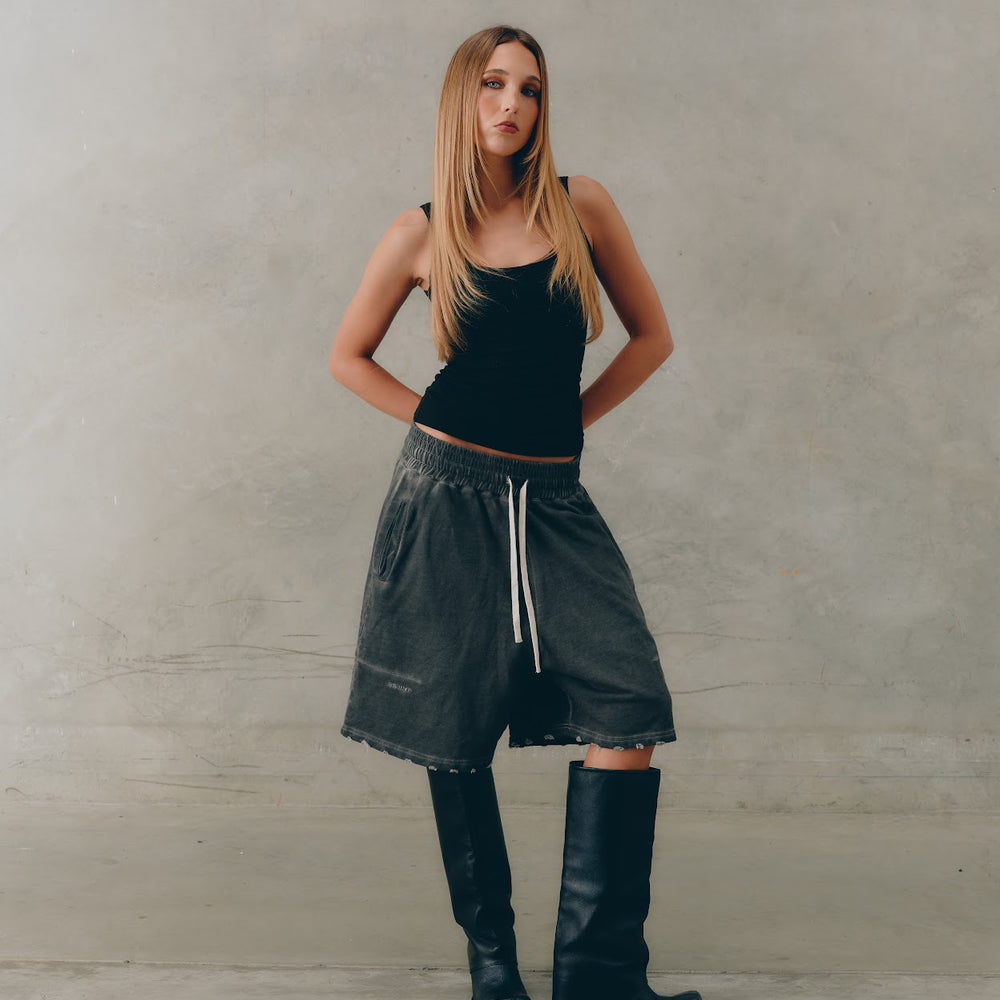 PREORDER SSAINT - Unisex Distressed Lounge Short