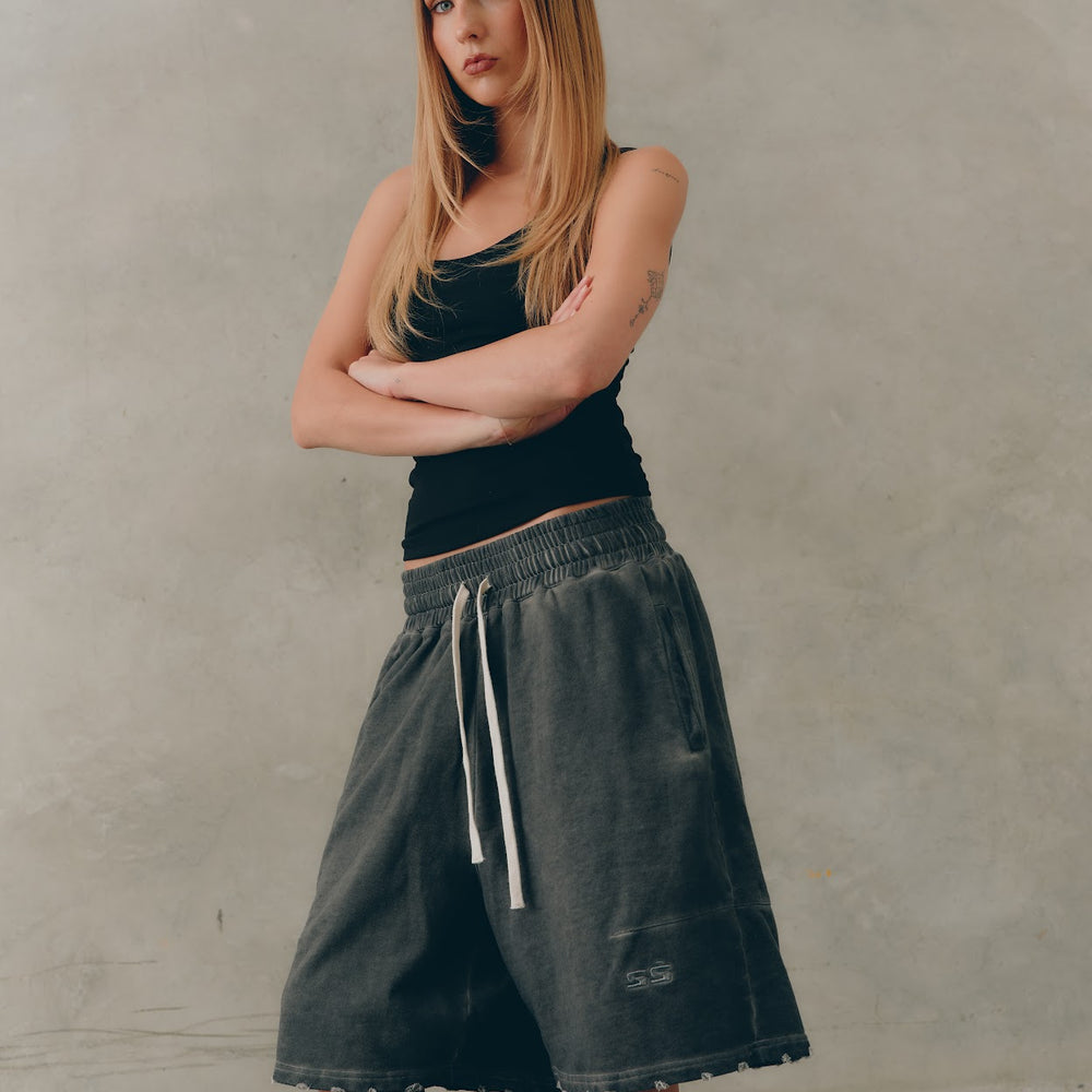 PREORDER SSAINT - Unisex Distressed Lounge Short