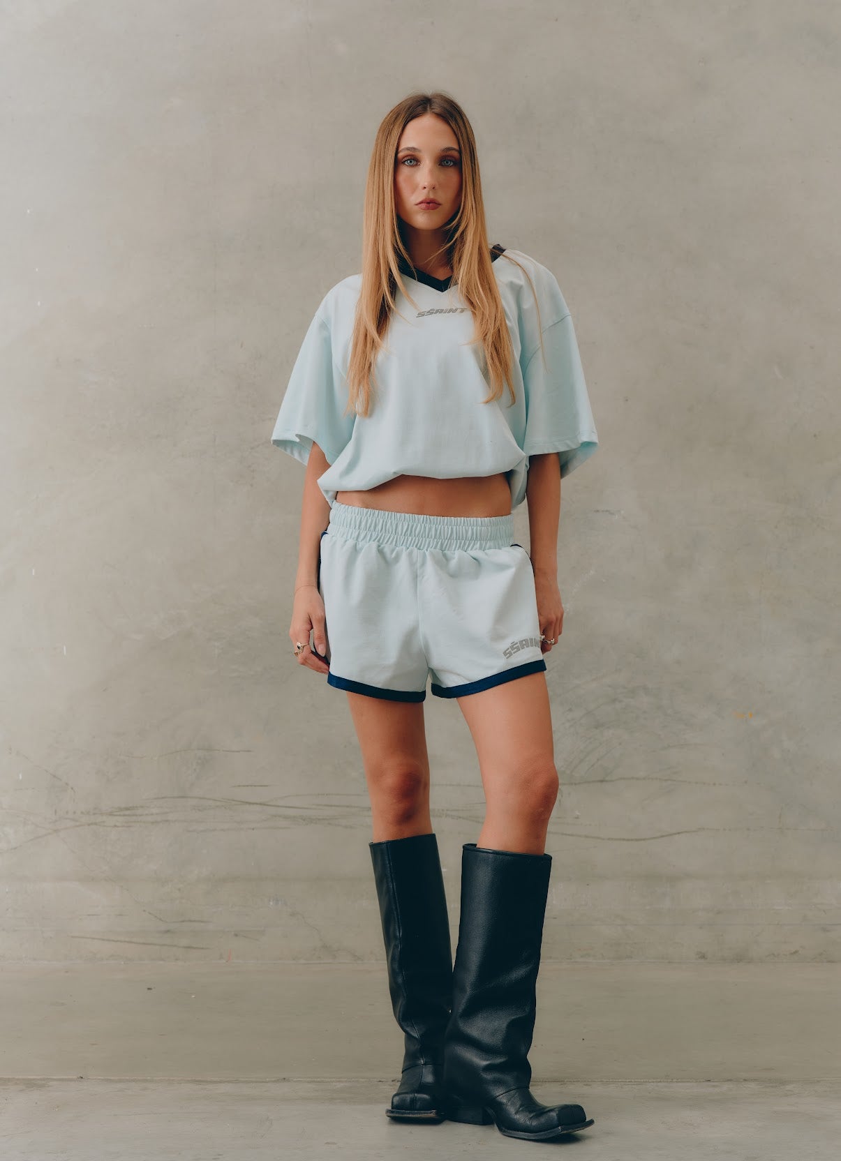 PREORDER SSAINT - Reflective V Shorts in Mint