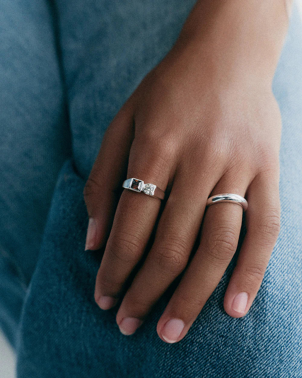 Kirstin Ash - Ember Ring in Silver