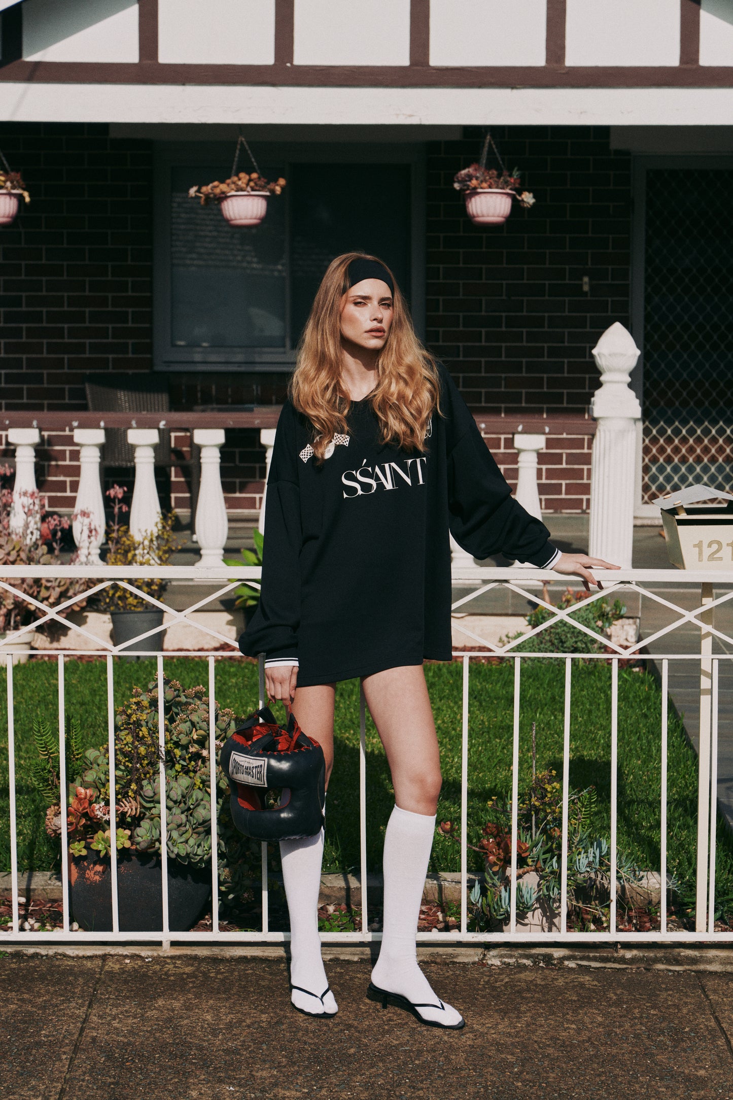 PREORDER: SSAINT - Polo Top in Black