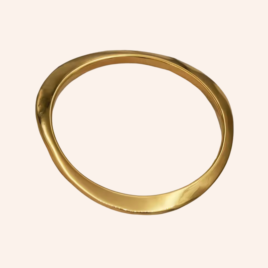 We Are Emte - Alias Bangle in Gold Plated