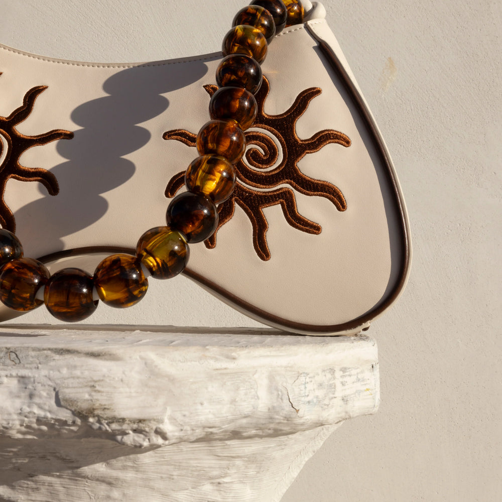 The Wolf Gang - Sueno Shoulder Bag in Ivory