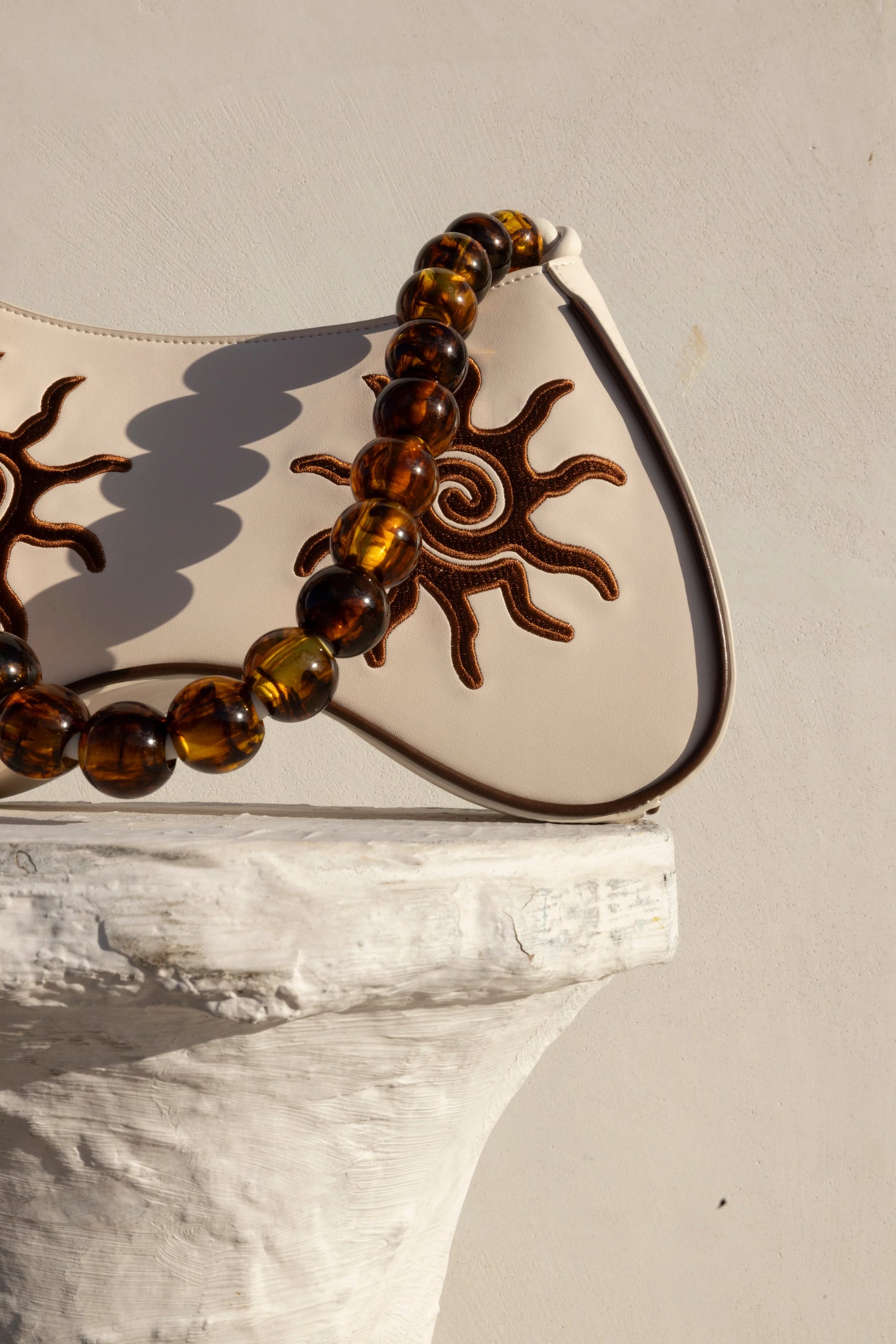 The Wolf Gang - Sueno Shoulder Bag in Ivory
