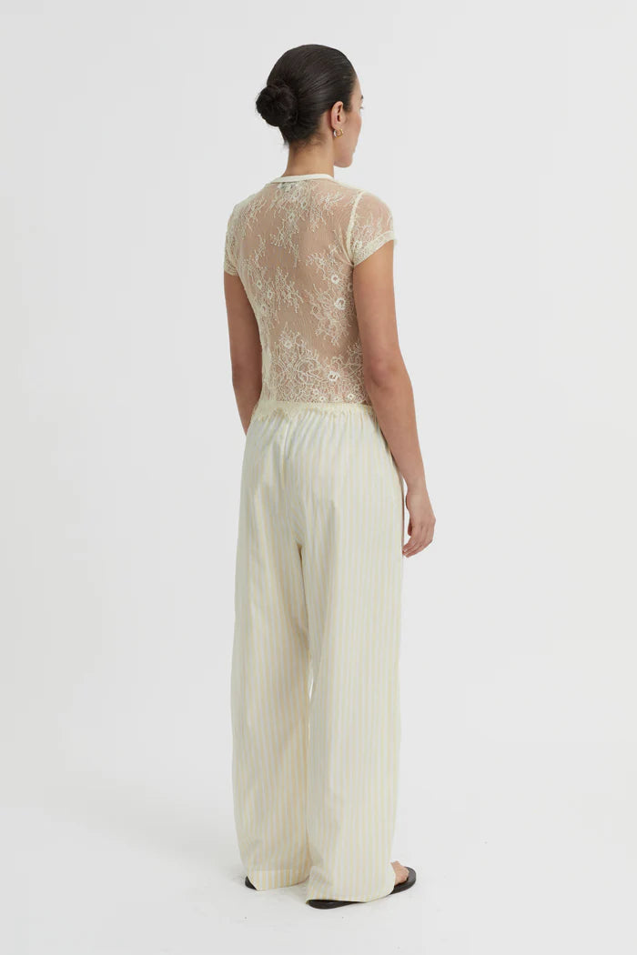 Blanca - Riven Baby Tee in Cream