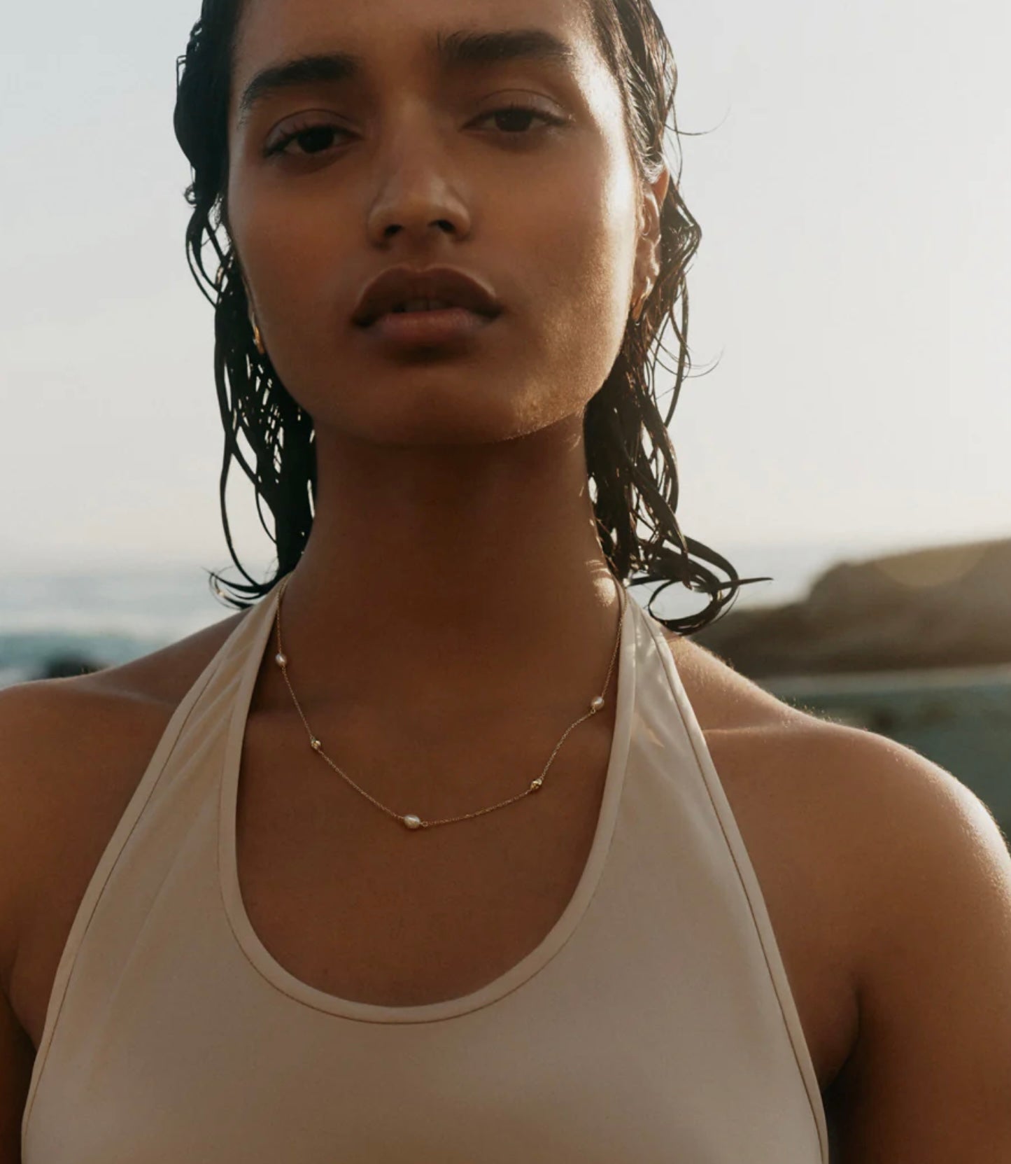 Kirstin Ash - Maris Necklace in Gold