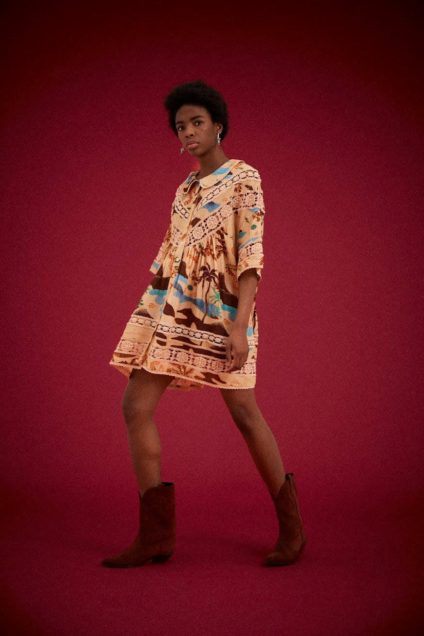 Kinga Csilla - Island Nola Button Down Dress