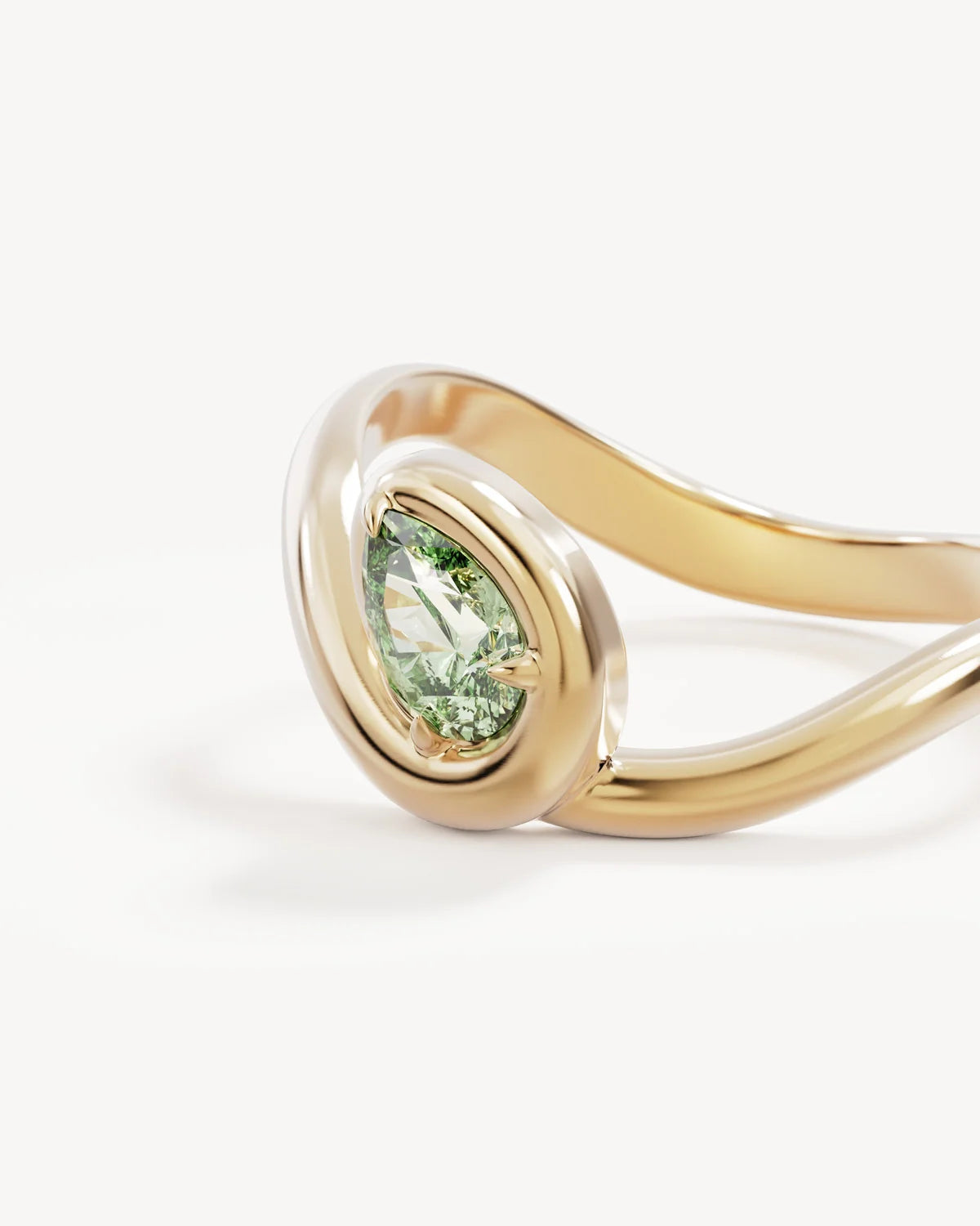 By Charlotte - Embrace Growth Ring in Gold