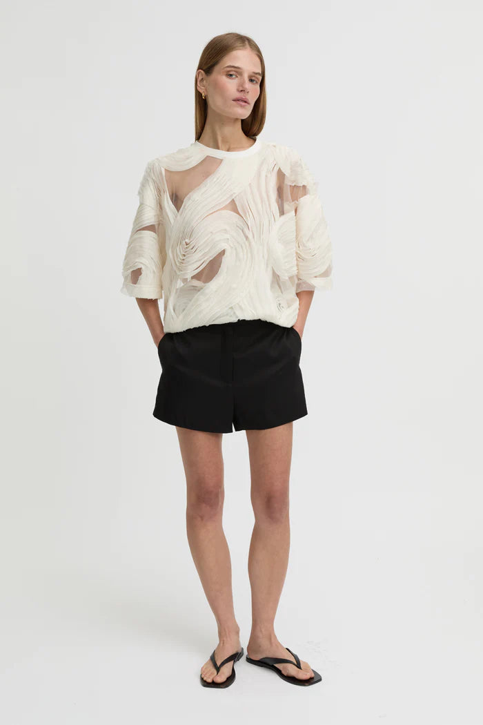 Blanca - Delmare Top in Ivory