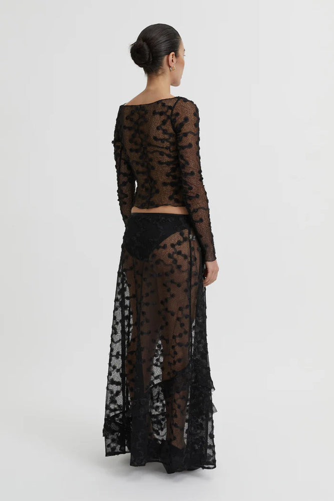
                      
                        Blanca - Giselle Lace Top in Black
                      
                    