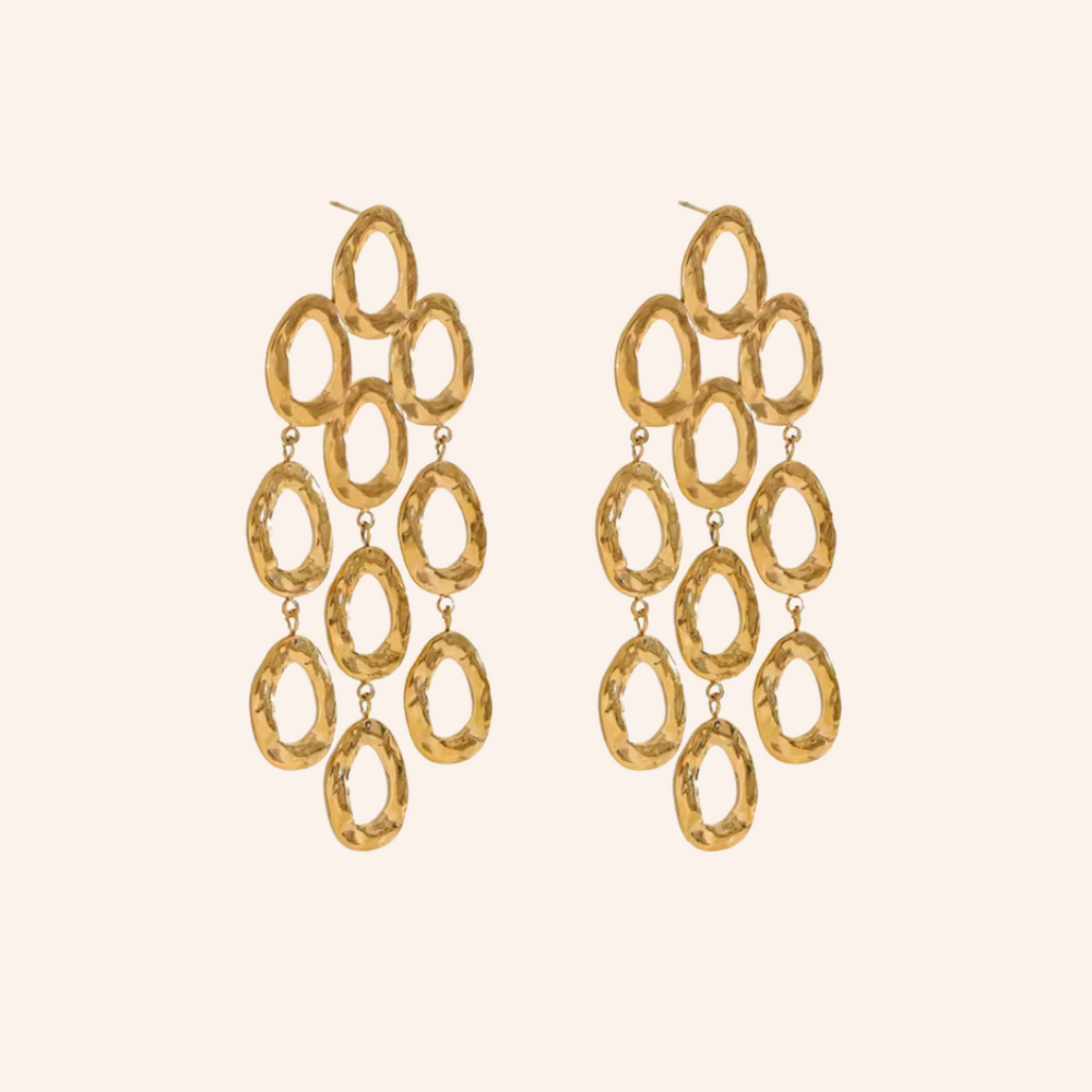We Are Emte- Ovella Earrings in 18k Gold Plated