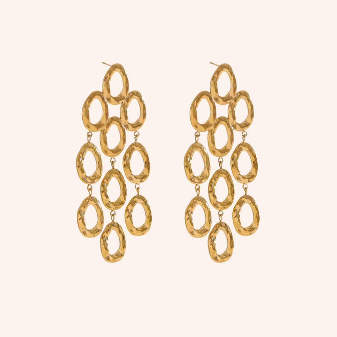 We Are Emte- Ovella Earrings in 18k Gold Plated