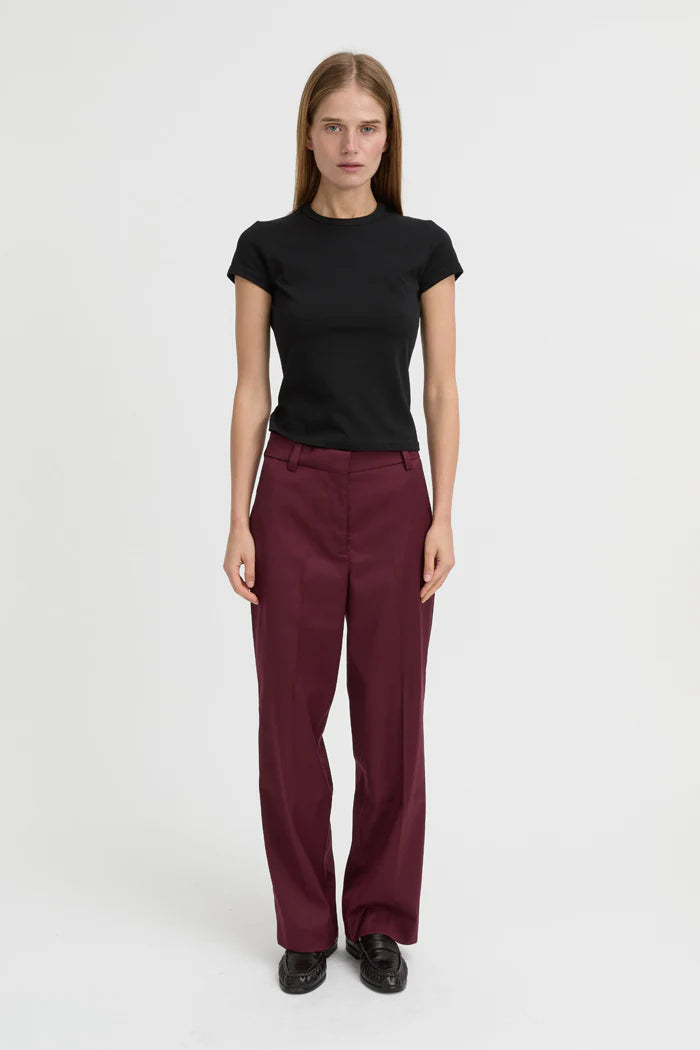 Blanca - Laina Baby Tee in Black
