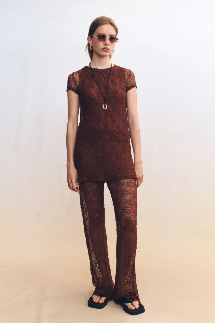 Blanca - Riven Pants in Brown
