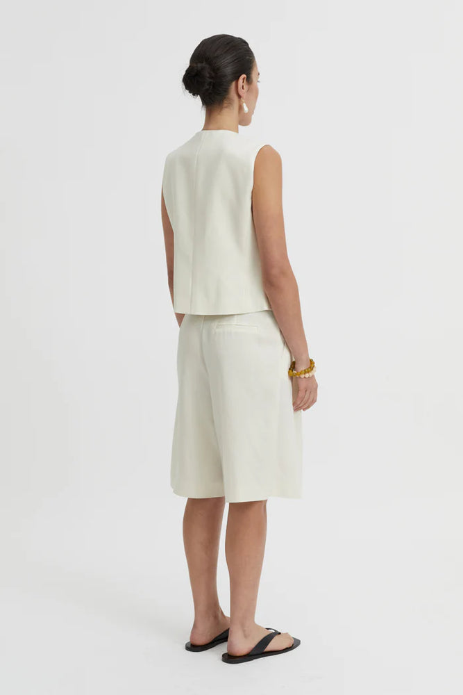 Blanca - Junia Shorts in Ivory