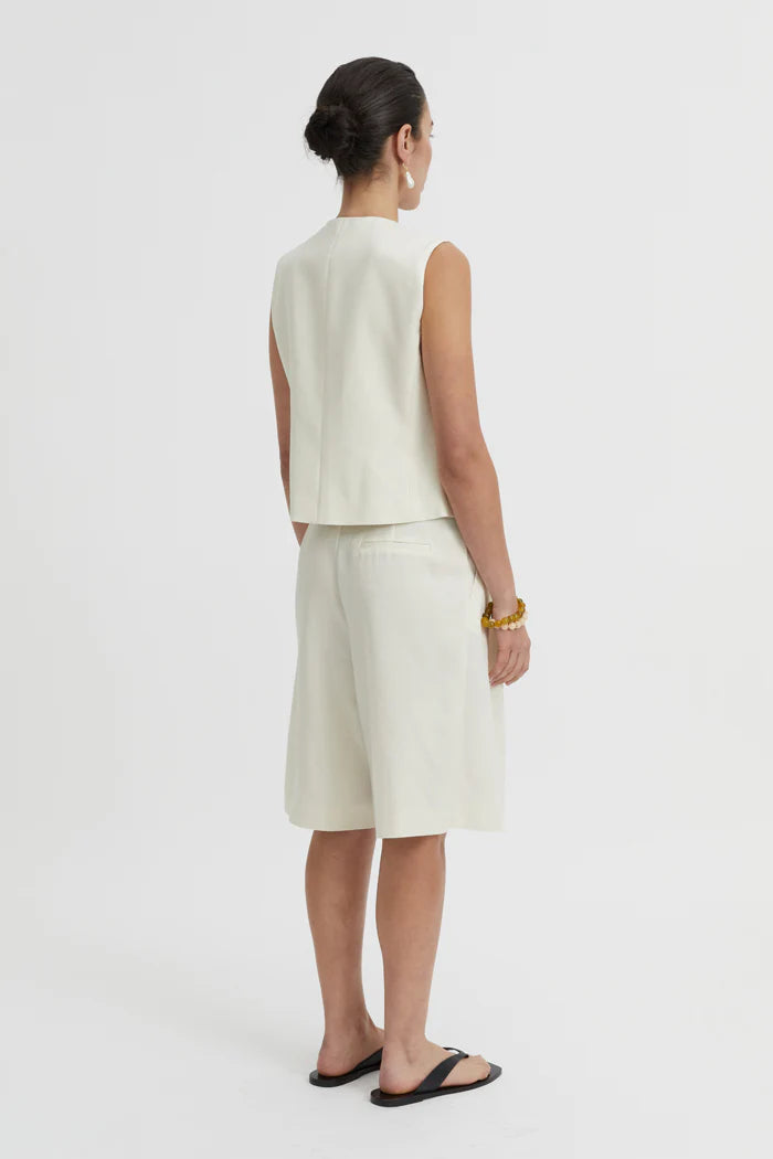 Blanca - Junia Shorts in Ivory