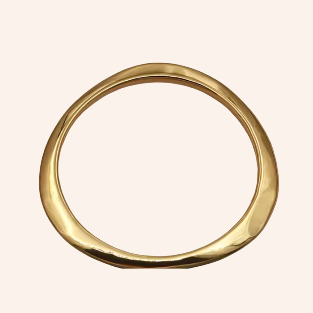 We Are Emte - Alias Bangle in Gold Plated