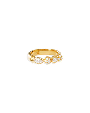 By Charlotte - Magic of Eye Crystal Ring in Gold