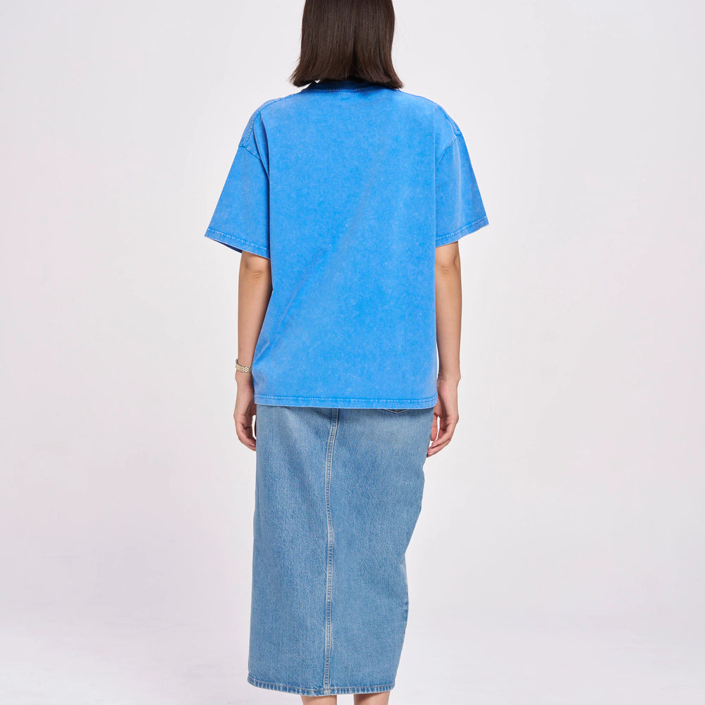 
                      
                        Maku The Label - Big Bow Tee in Blue
                      
                    