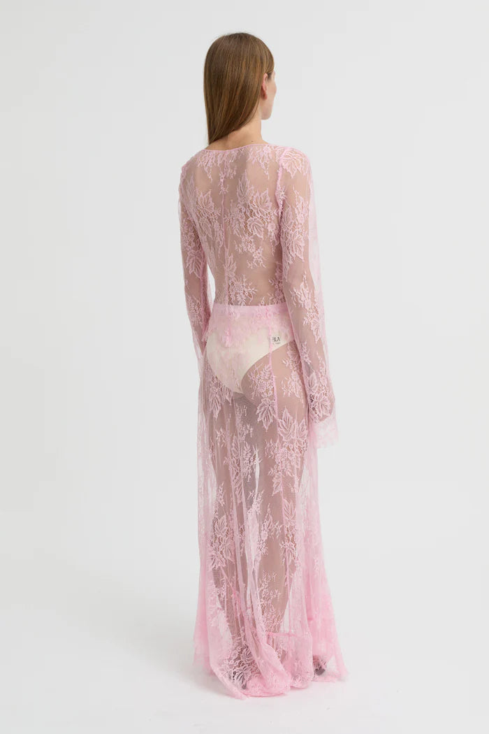 Blanca - Veda Lace Skirt in Pink