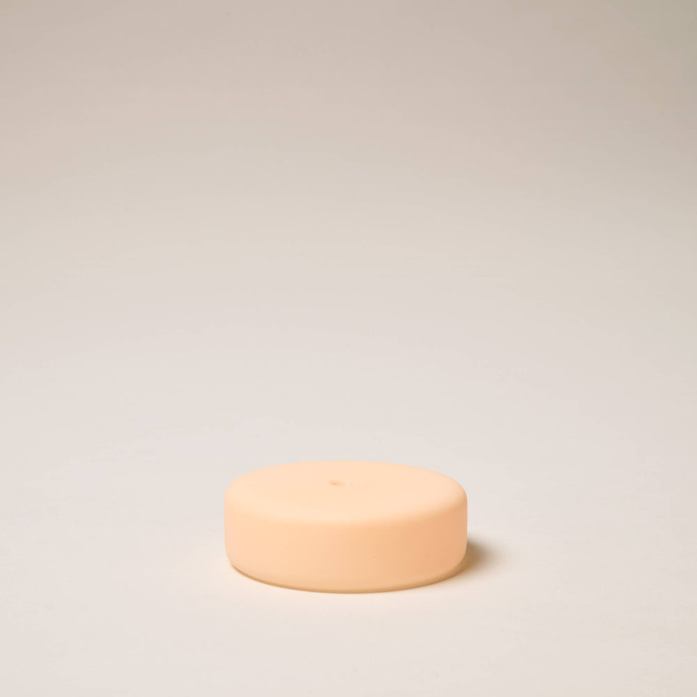 Gentle Habits - Frosted Glass Holder Large in Peach