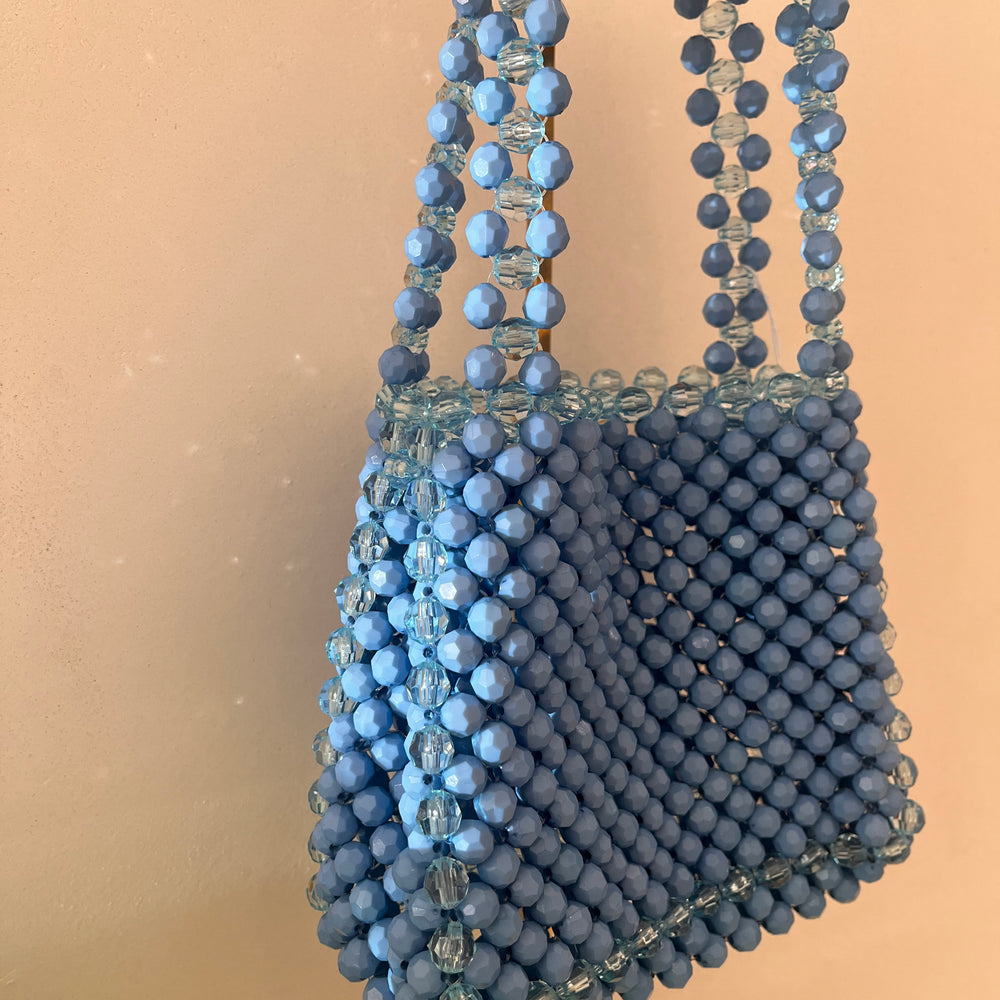 
                      
                        We Are Emte - Lola Beaded Bag in Bubblegum
                      
                    