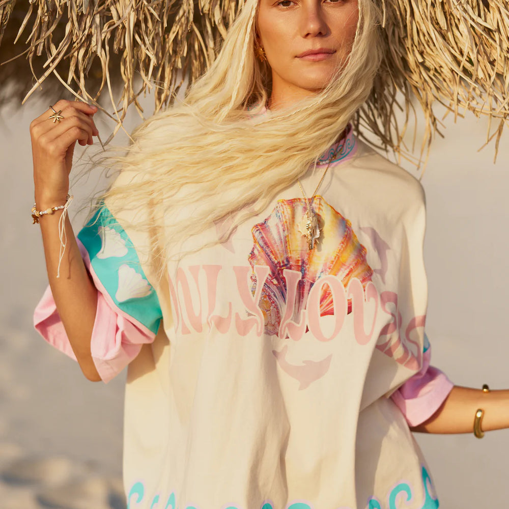 
                      
                        Only Lovers Left - Dolphini Boxy Tee
                      
                    