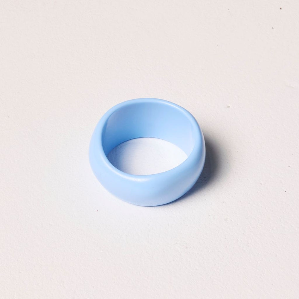 We Are Emte - The Powder Blue Resin Bangle