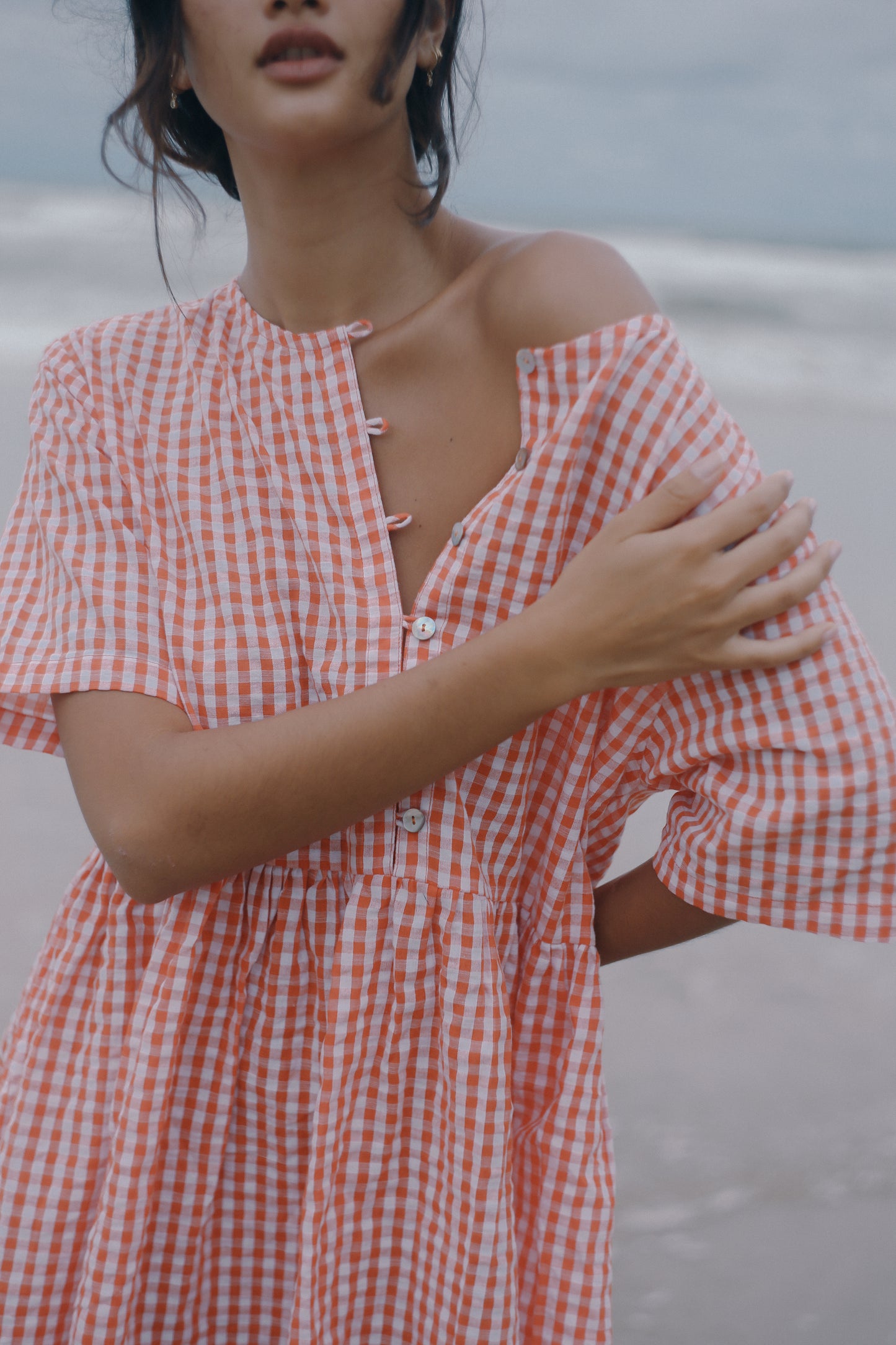 Bare Road - Darcey Dress in Starburst Gingham