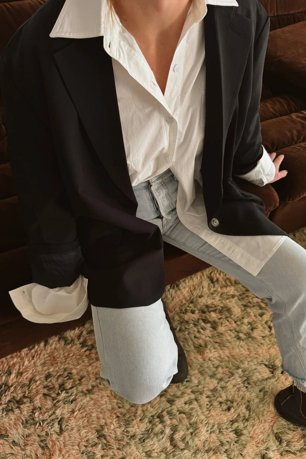 By Billie - Charlotte Blazer in Black