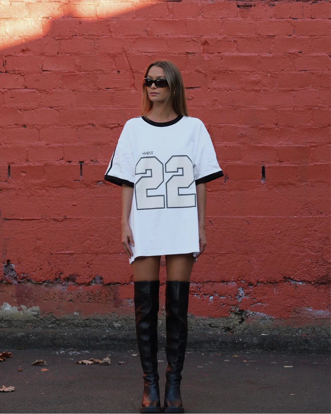 SSAINT - Twenty Two Tee in White