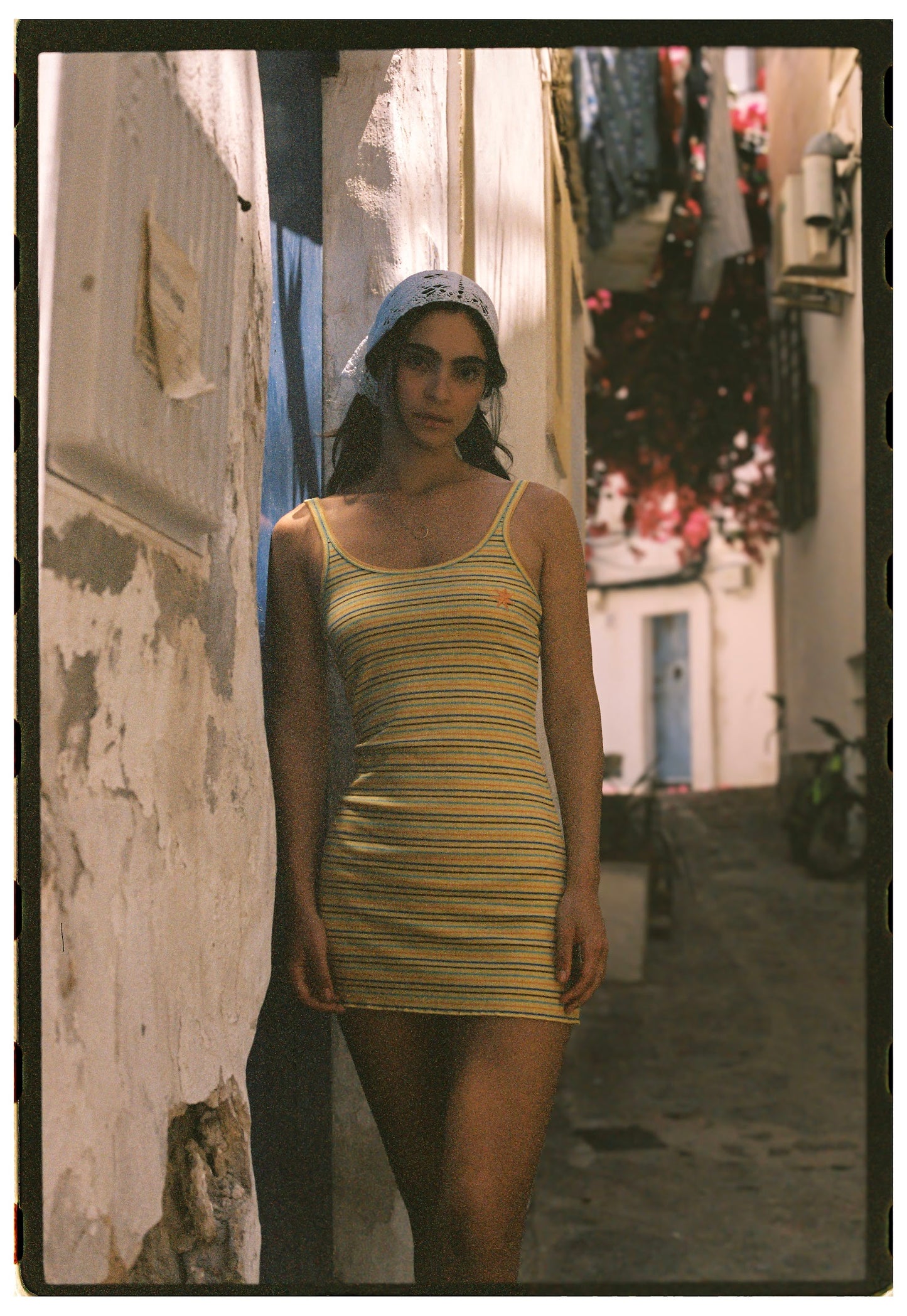 Ciao Ciao Vacation - Lemon Striper Mini Dress