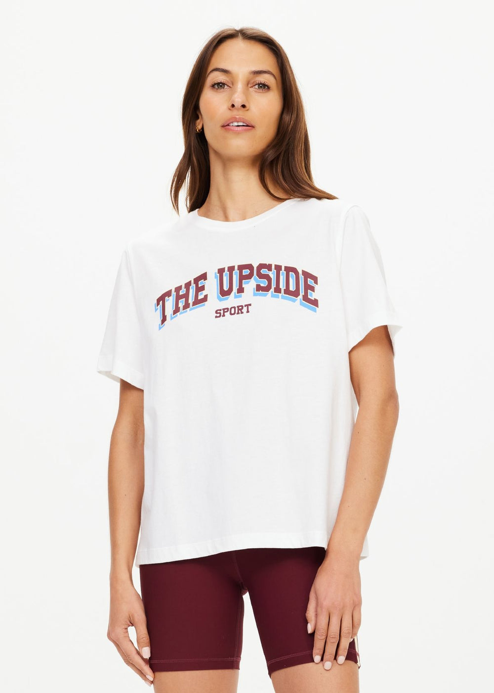 The Upside - Alumni Jodhi Tee in White